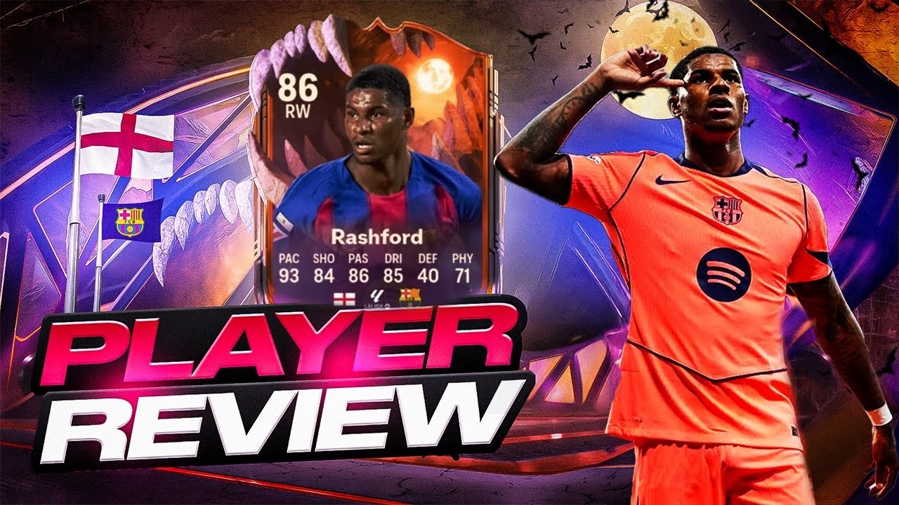 RW VERSION! 👁️86 ULTIMATE SCREAM RASHFORD SBC PLAYER REVIEW - EA
