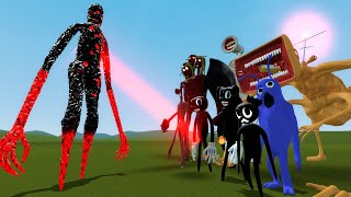 THE GIANT WITH RED DOTS VS TREVOR HENDERSON CREATURES!! Garry's Mod Sandbox