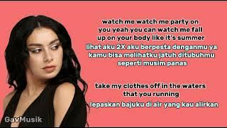 Charly XCX  - Party 4 U   [Lirik Lagu dan Terjemahan Indonesia]