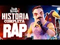 La HISTORIA REVELADA! 🏠 en RAP de HELLO NEIGHBOR 2 BETA 🏠