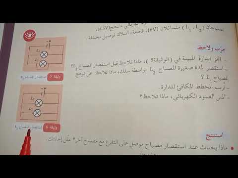 الدرس الرابع الدارة الكهربائية المستقصرة وطرق الحماية منها في مادة الفيزياء السنة الأولى متوسط