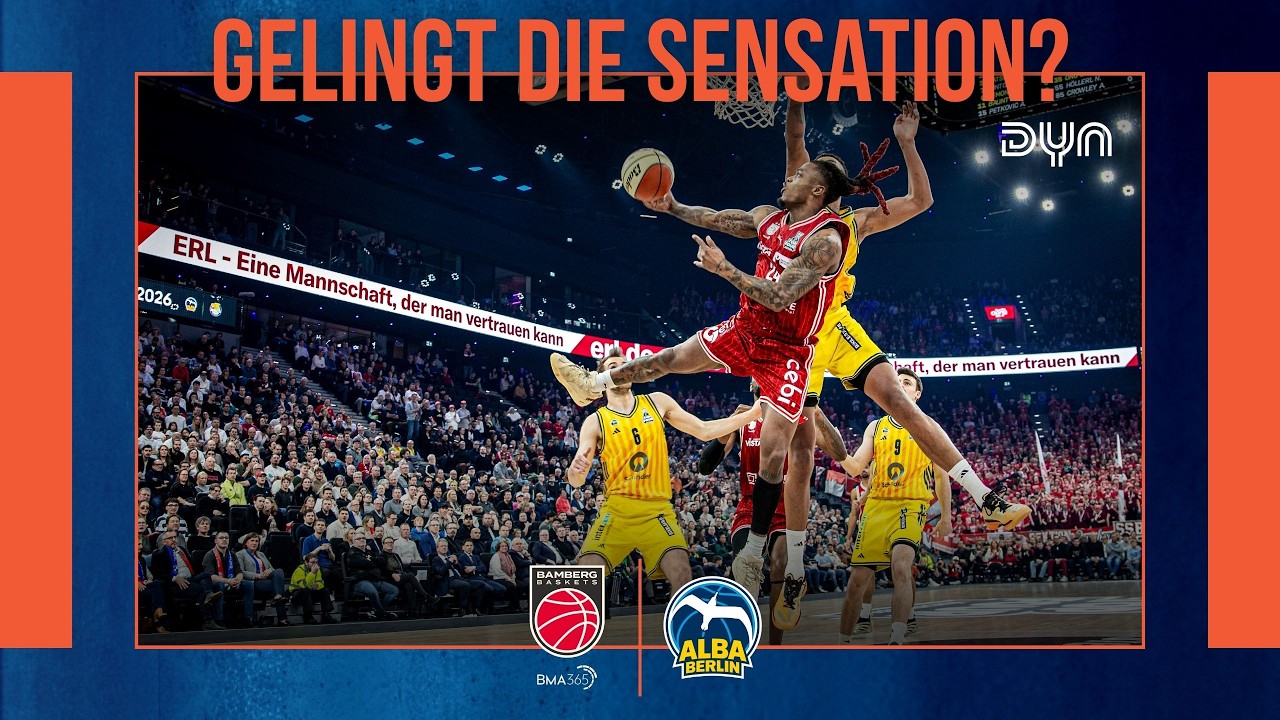 Pokal Highlights: BMA365 Bamberg Baskets - ALBA BERLIN | BMW Top Four I Dyn Basketball
