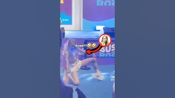 Rosé immediately denied it, which was really funny!🤣🤣  #blackpink