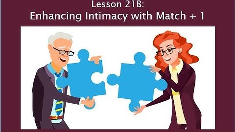 RO DBT - Lesson 21B - Enhancing Intimacy with "Match + 1"