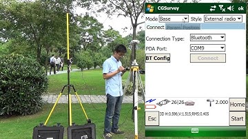ComNav T300 GNSS Receiver External radio Training Video