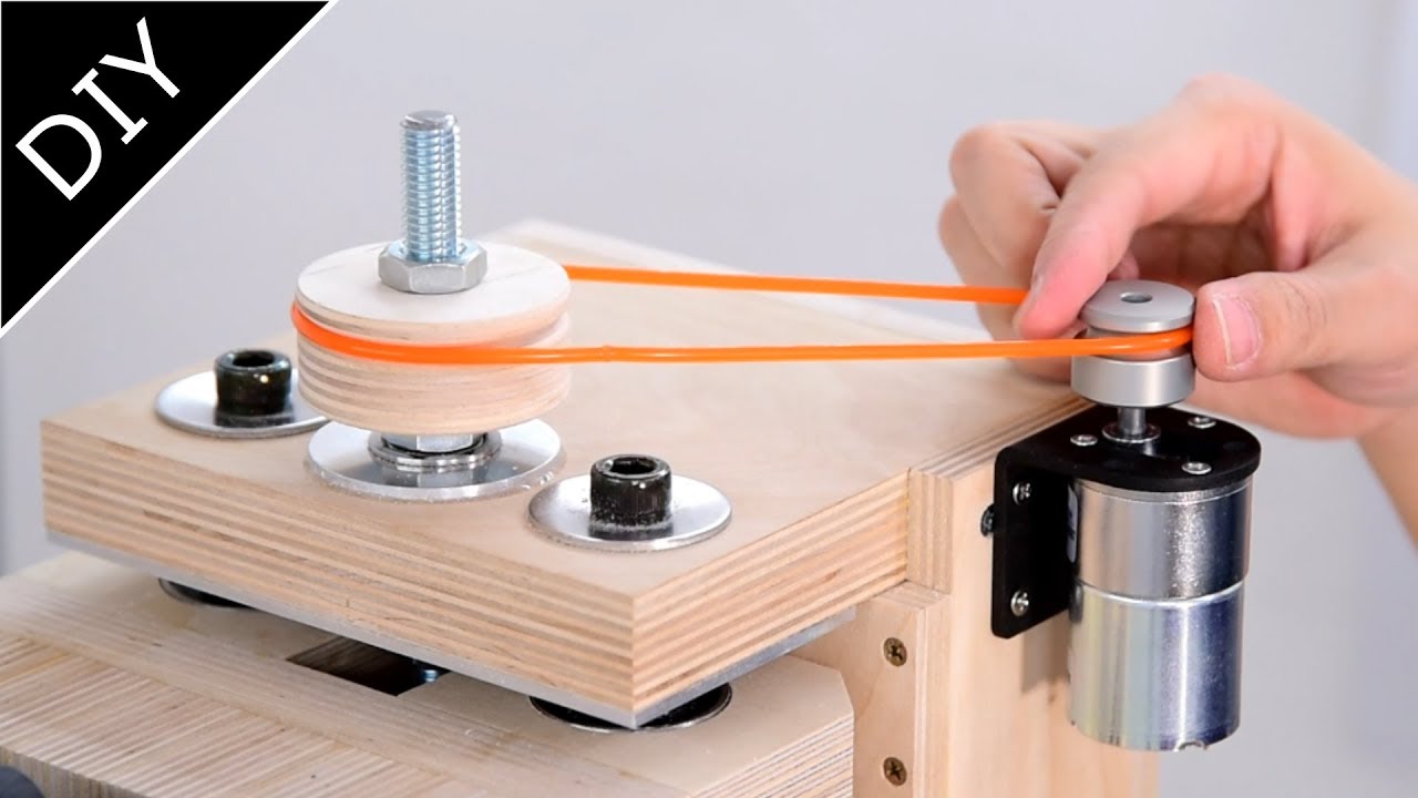 6 in 1 drill press with electric lift YouTube