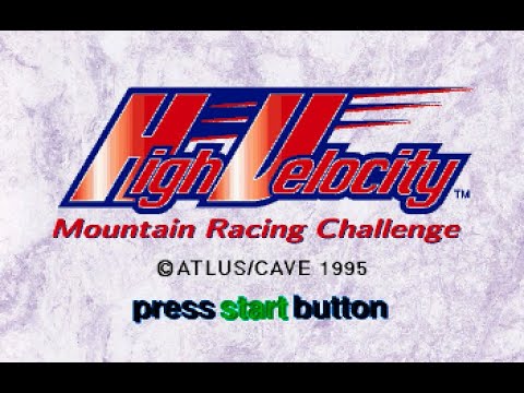 Saturn Longplay [132] High Velocity - Mountain Racing Challenge (US)