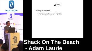 Shack On The Beach Adam Laurie Keynote