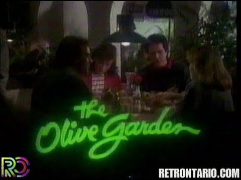 The Olive Garden 1991 Youtube