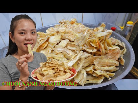 Video Cách làm chuối xanh ngào đường giòn ngon đãi khách... - youtube