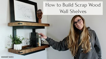 How to Build Scrap Wood Floating Wall Shelves