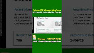 Professional PDF Editing Service | Maintain Original Font &amp; Layout | 100% Confidential