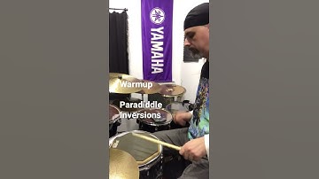 Paradiddle inversions warmup.#shorts