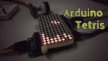 Arduino - Tetris game   com rotary encoder
