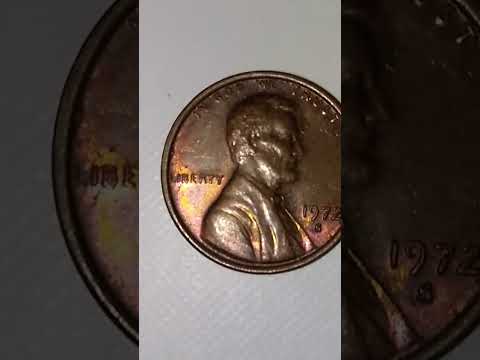 2 1972 Pennies