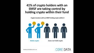 Crypto Entering Retirment | CoreData Infographics