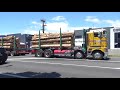 Trucks on Hull Rd New Zealand