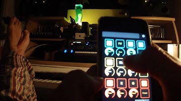 iPhone TouchOSC OSCulator Ableton Live 8