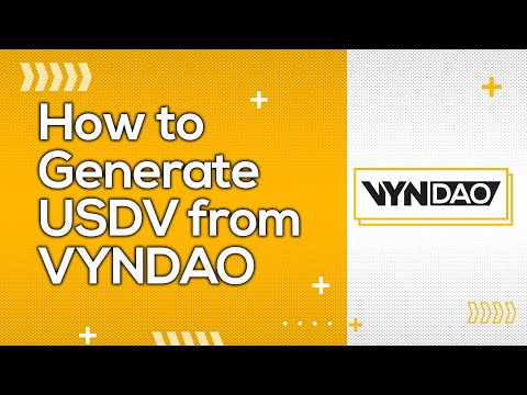 VYNDAO: Tutorial on Generating USDV