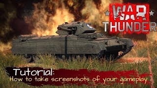 War Thunder Screenshot Tutorial