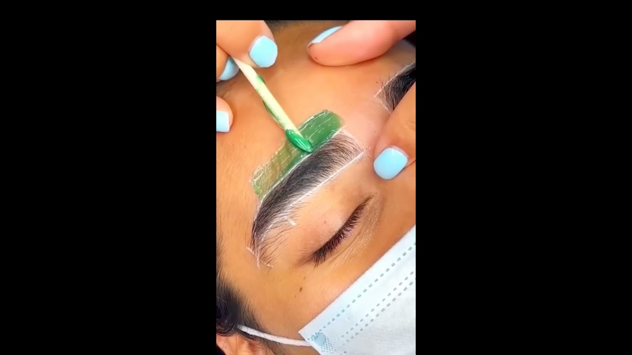 Eyebrow Shaping With Waxing Mili Tutorials Threading
