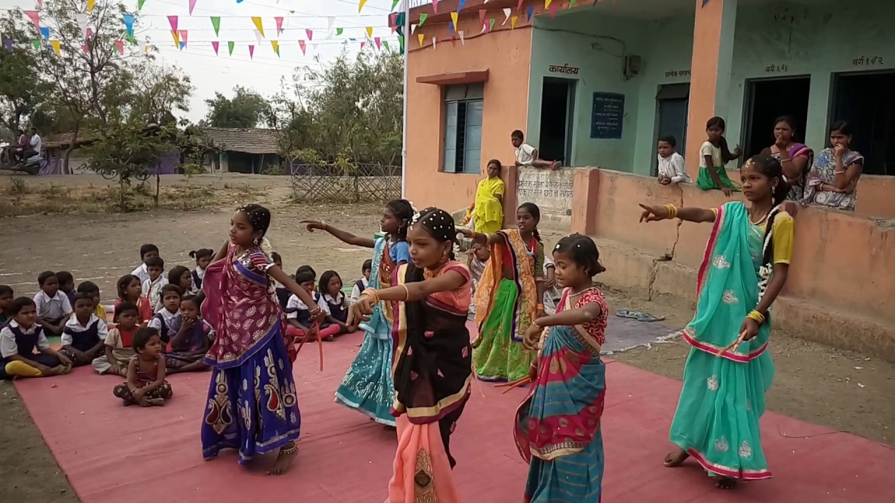 Republican  day  culture  program zp school  kumbhiwagholi