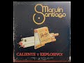 Marvin santiago 33rpm lp album  caliente y explosivo  1980