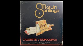 Marvin Santiago 33RPM LP Album Caliente y Explosivo 1980