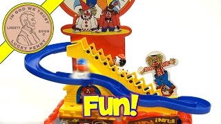 How To Set up and Play Clown Around Battery Operated Toy, 1990 Dah Yang Toys
