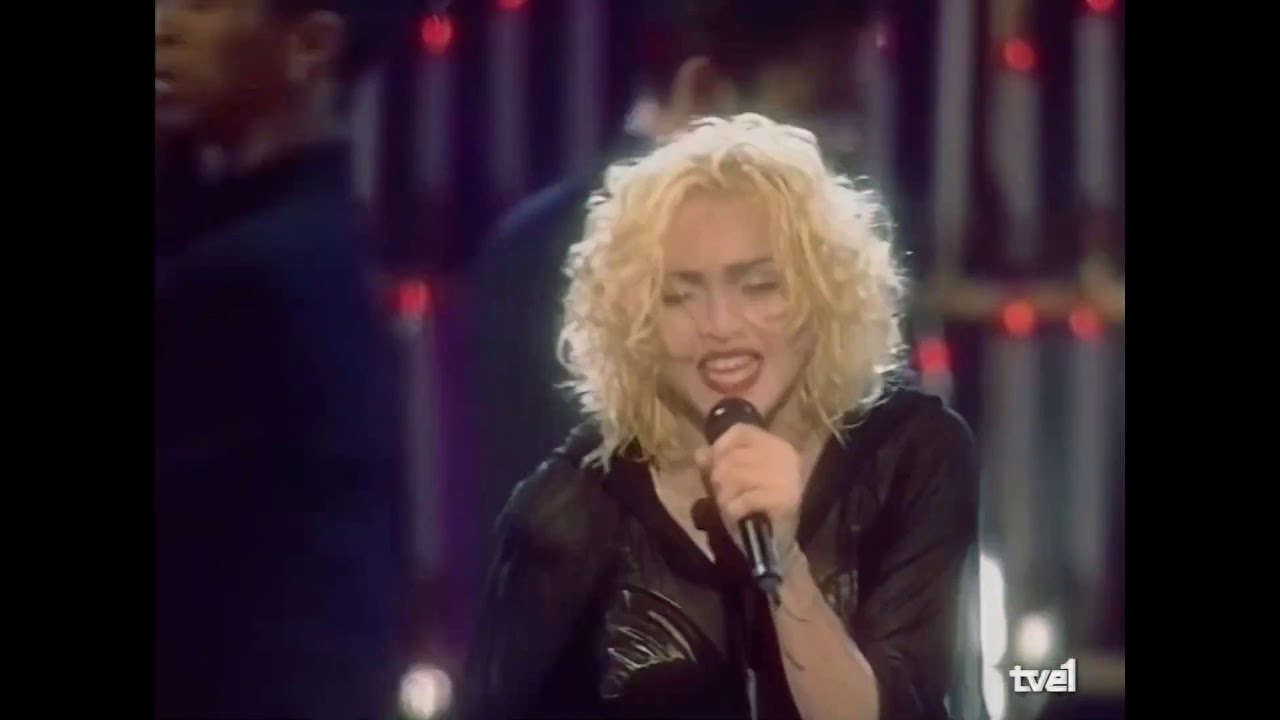 Madonna - Papa Don't Preach (Live Blond Ambition Tour Barcelona) HD ...