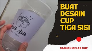 Desain Cup 3 Sisi - Pake Inkscape Mudah Ngatur Layoutnya screenshot 4