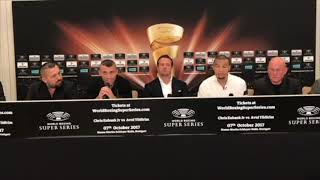 THE FULL EXPLOSIVE & HEATED CHRIS EUBANK JR v AVNI YILDIRIM FINAL PRESS CONFERENCE (GERMANY)