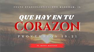 CULTO EVANGELISTICO- RDG MARKHAM, IL