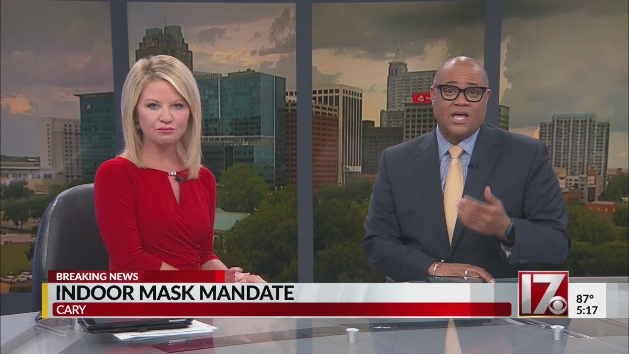 Town of Cary issues mask mandate YouTube