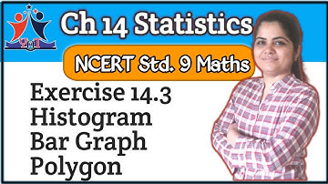 Statistics | Chapter 14 | Bar Graph | Histogram | Polygon  | Exercise 14.3 | Class 9 Maths | NCERT