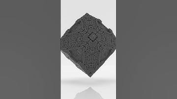 86-Neighbor 3D Cellular Automaton Growth Case {1} #mathart #houdini