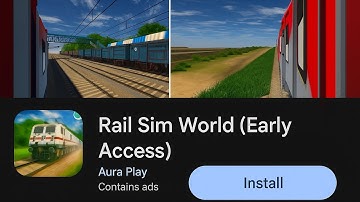 Rail Sim World Alpha Testing APK + Gameplay