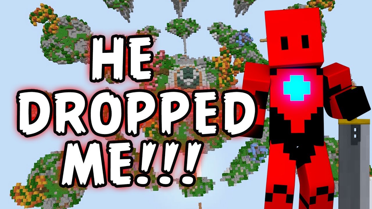 He Broke the Block! MINECRAFT SKY WARS! YouTube