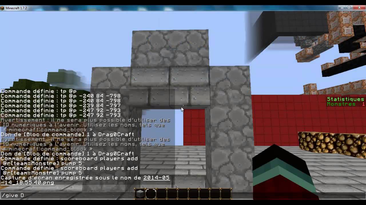 Comment faire un portail de téléportation dans minecraft sans plugin