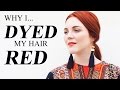 How I Got CONFIDENCE to Dye My Hair Red