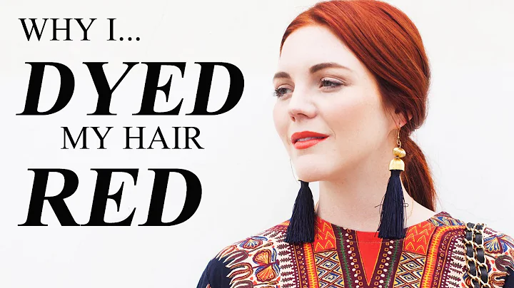 How I Got CONFIDENCE to Dye My Hair Red