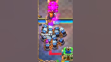 Sparky Army Dominates Clash Royale