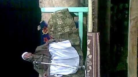 الشيخ عبد الله جلال أحمد من اواخر سورة الحجر والنحل والفرقان والمزمل والاخلاص والفاتحة والبقرة أدفو١