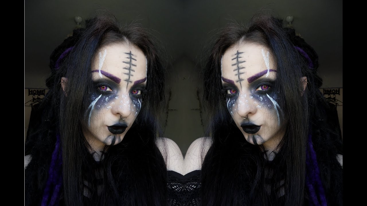 Dark elf makeup?