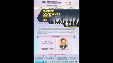 Live Webinar on SEBI (PIT) Regulations, 2015