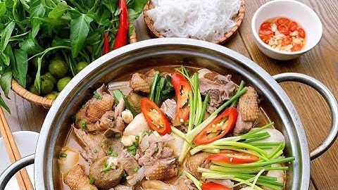 Vịt om sấu - Cách nấu vịt om sấu chuẩn vị miền Bắc - Đặc sản Hà Nội #cooking #food