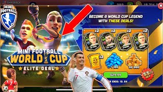MINI FOOTBALL THE ELITE DEAL AND AMAZING CRAZY EPIC GAMEPLAY/KING CAP GAMING screenshot 2
