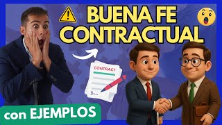 🔵 BUENA FE CONTRACTUAL: El principio que decide GANAR o PERDER【Con EJEMPLOS】