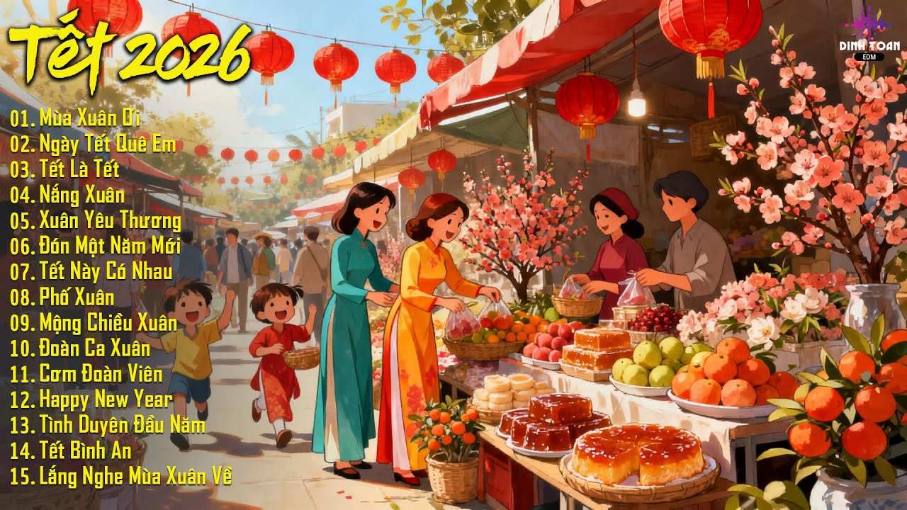 Nhạc Xuân Remix 2026🌸LK Nhạc Xuân Remix Hay Nhất Nghe Là Thấy Tết🌸Chào Xuân Bính Ngọ 2026