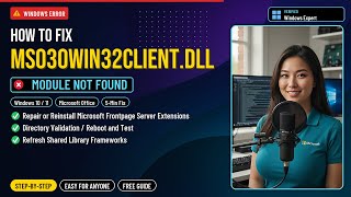 Fix mso30win32client.dll!